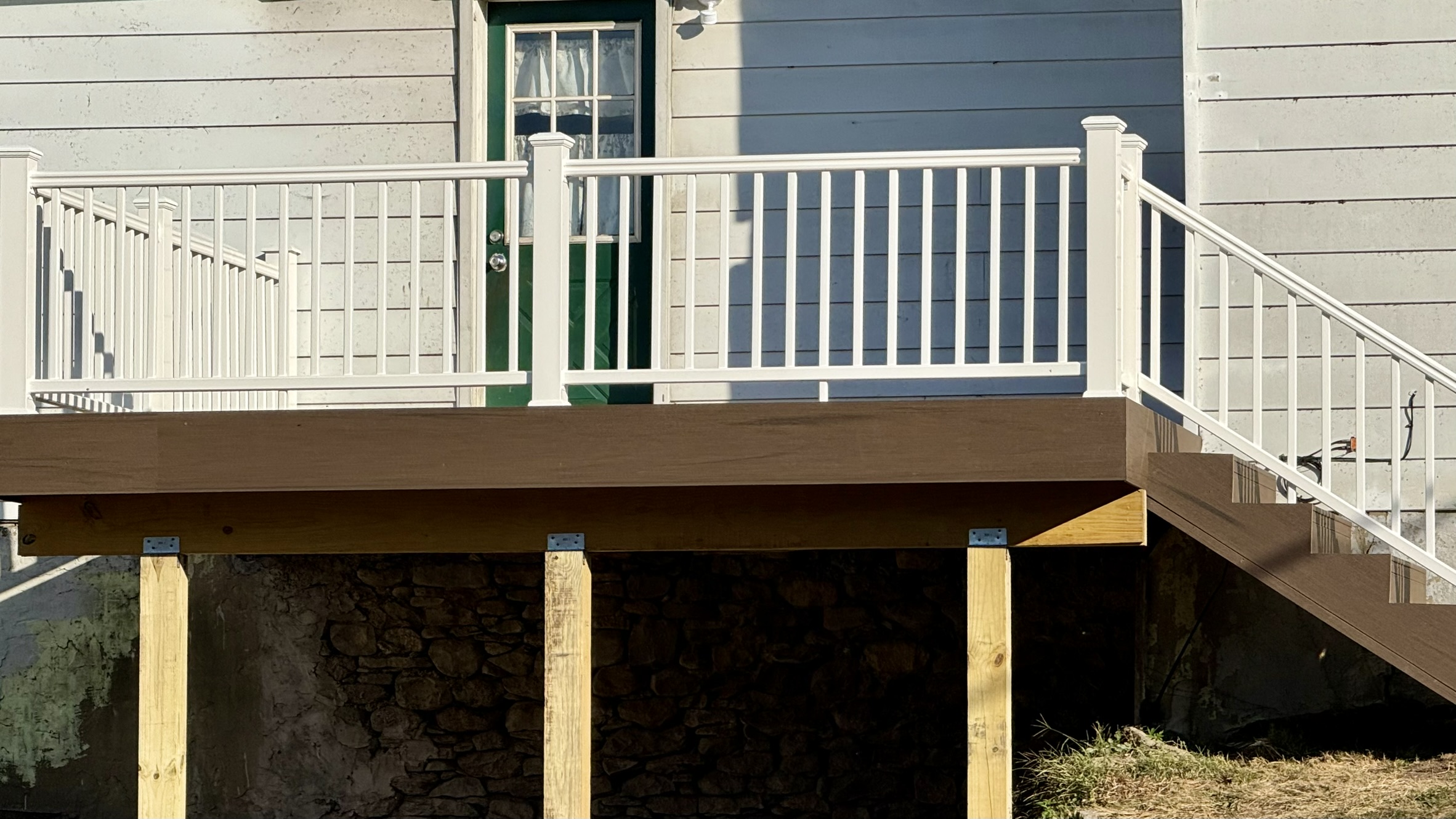 Composite deck built by ZVL